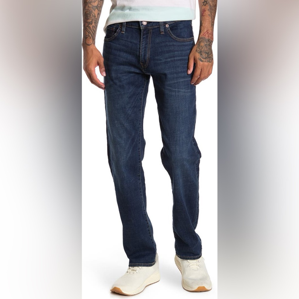 Lucky Brand- Men's Dark Blue Relaxed Jeans Size 34